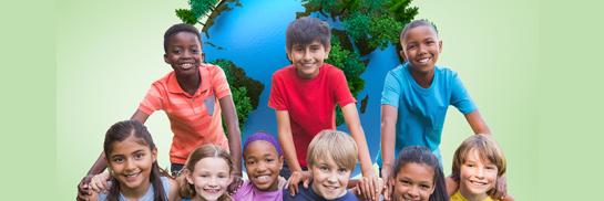 Foto kinderen eco-school