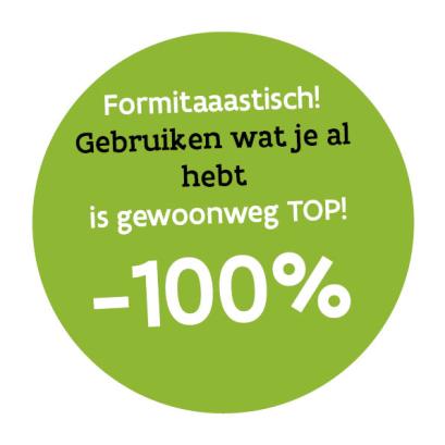 bol van missieminder ivm gebruiken wat je hebt