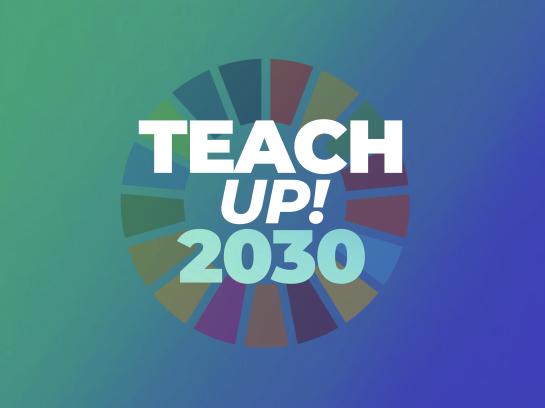 Logo teach up 2030 