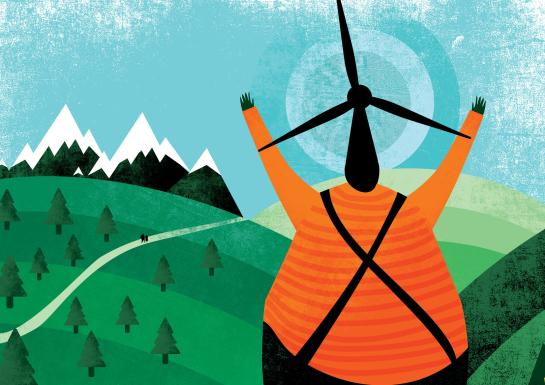 Reus zwaait met wieken