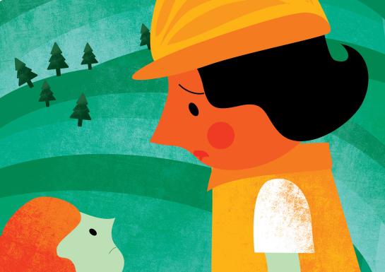 Technieker en klein meisje 2