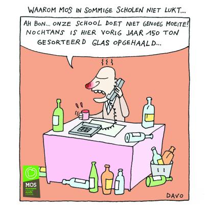 cartoon MOS beleidsvoerend vermogen