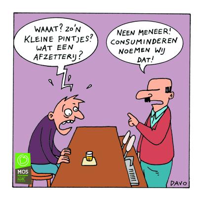 cartoon consuminderen
