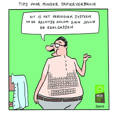 cartoon papierbesparin