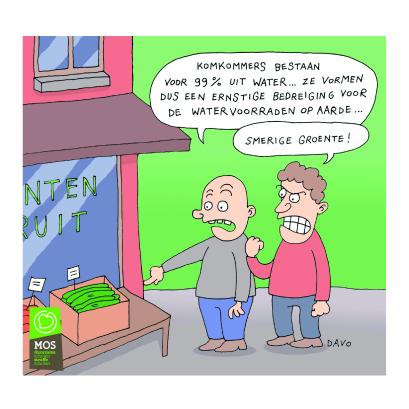 cartoon water in voeding