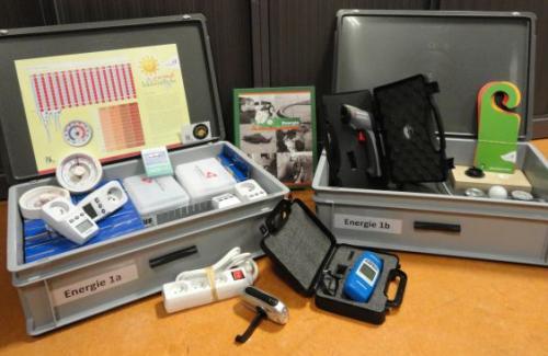 energiekoffer met meettoestellen