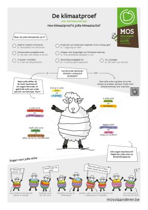 schaap om in te kleuren