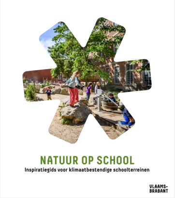 Natuur op School. Inspiratiegids voor klimaatbestendige schoolterreinen (cover)
